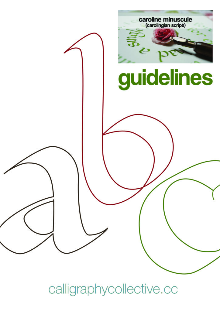 guidelines caroline minuscule