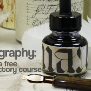 Free calligraphy course beginners